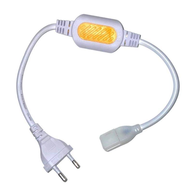 Connecteur électrique Ruban LED Fin 220V 2835 120LED/m - AC/DC - SILAMP-0