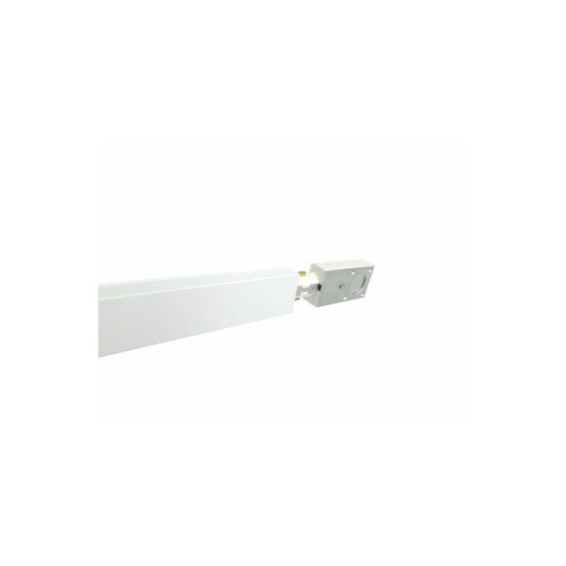 Rail Monophasé pour Spot LED 1m BLANC - SILAMP-3