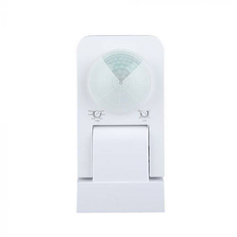 Détecteur de Mouvement Infrarouge Orientable IP65 Blanc - SILAMP-2