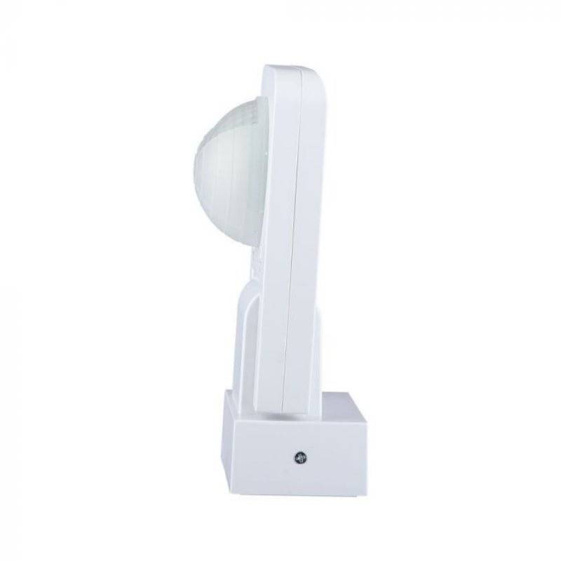 Détecteur de Mouvement Infrarouge Orientable IP65 Blanc - SILAMP-3