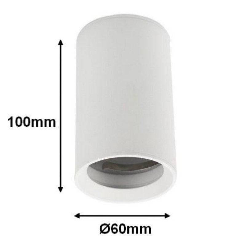 Spot LED en saillie BLANC pour ampoule GU10 - SILAMP-1