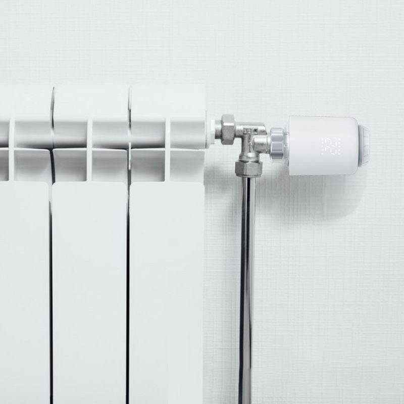 Tête Thermostatique Connectée ZigBee Universelle (Lot de 4) - SILAMP-3