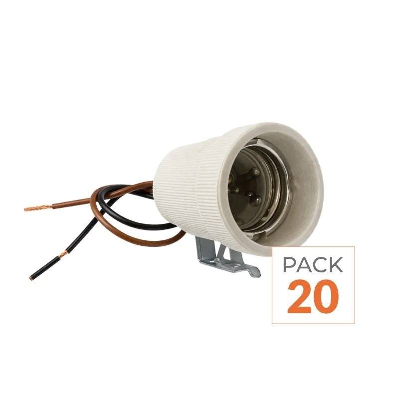 Douille E27 - Pack de 20 - SILAMP-0