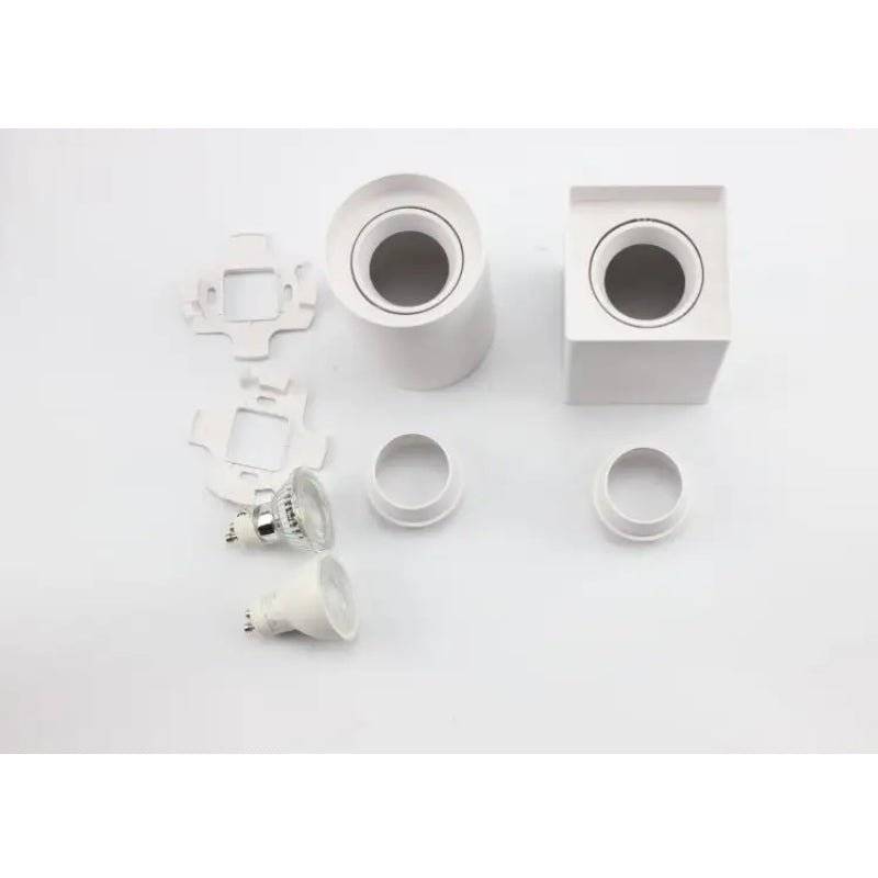Spot en Saillie LED Blanc pour Ampoule GU10 - SILAMP-2