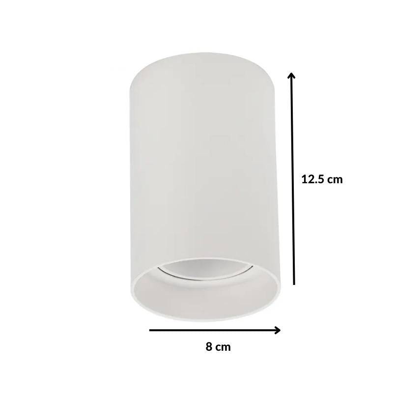 Spot en Saillie LED Blanc pour Ampoule GU10 - SILAMP-4