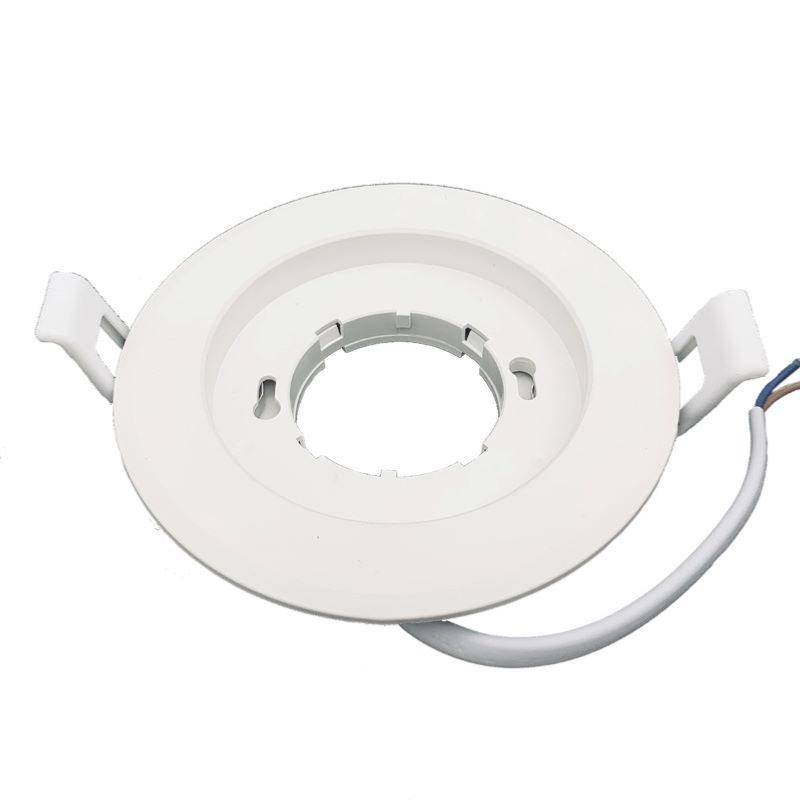 Support Spot Encastrable GX53 LED Rond BLANC - SILAMP-0