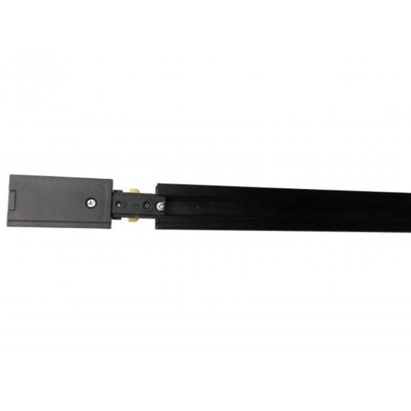 Rail Monophasé pour Spot LED 2m NOIR - SILAMP-1
