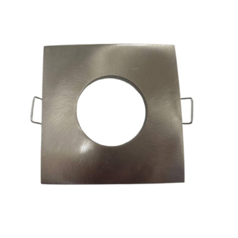 Support Spot GU10 IP65 Carré Alu 82mm - SILAMP-1