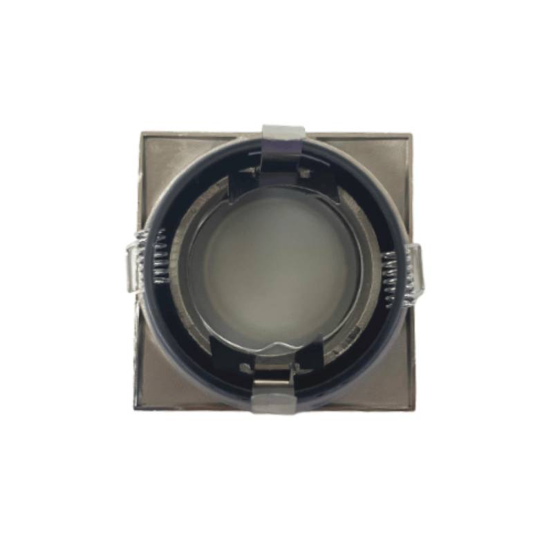 Support Spot GU10 IP65 Carré Alu 82mm - SILAMP-2