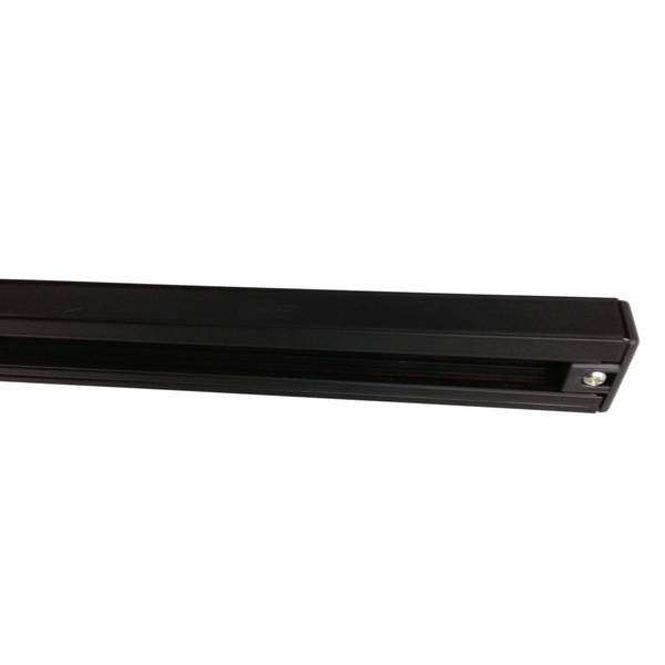 Rail Monophasé pour Spot LED 1m50 NOIR - SILAMP