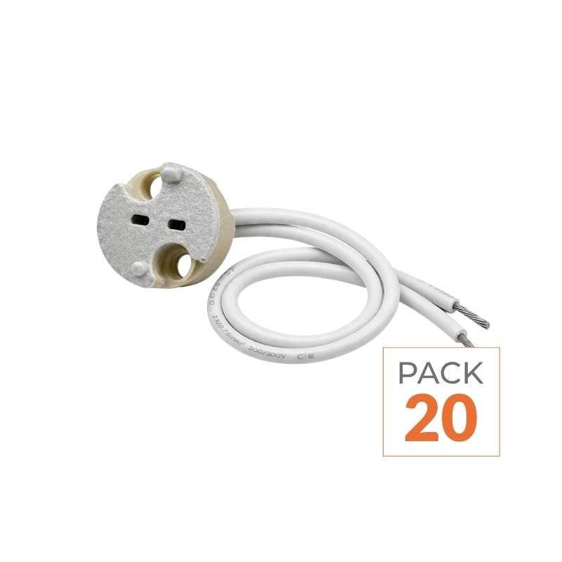 Douille GU5.3 MR16 - Pack de 20 - SILAMP-0