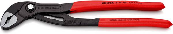 Pince Cobra 300mm Réglage Rapide, Forte Préhension - Knipex