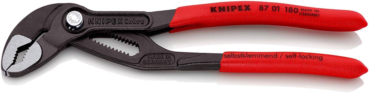 Pince Multiprise Cobra 180mm Réglage Rapide Et Précis - Knipex-0