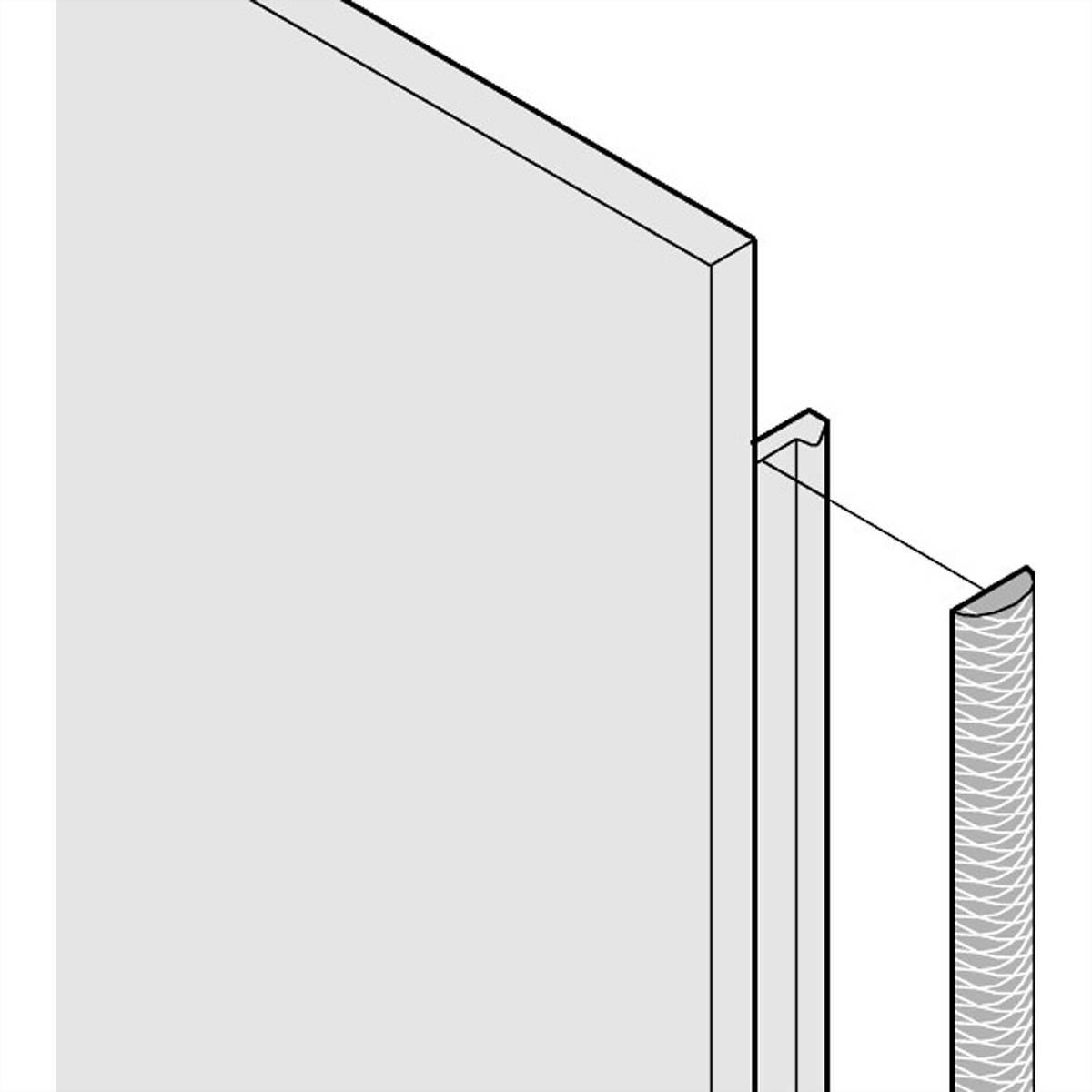 SCHROFF Front Panel EMC Textile Shielding Kit, -40?+70°C, 4 U, 10 Pieces-2