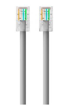 Câble Réseau Ethernet RJ45 Catégorie 6 UTP Haut Débit Longueur 1m-0