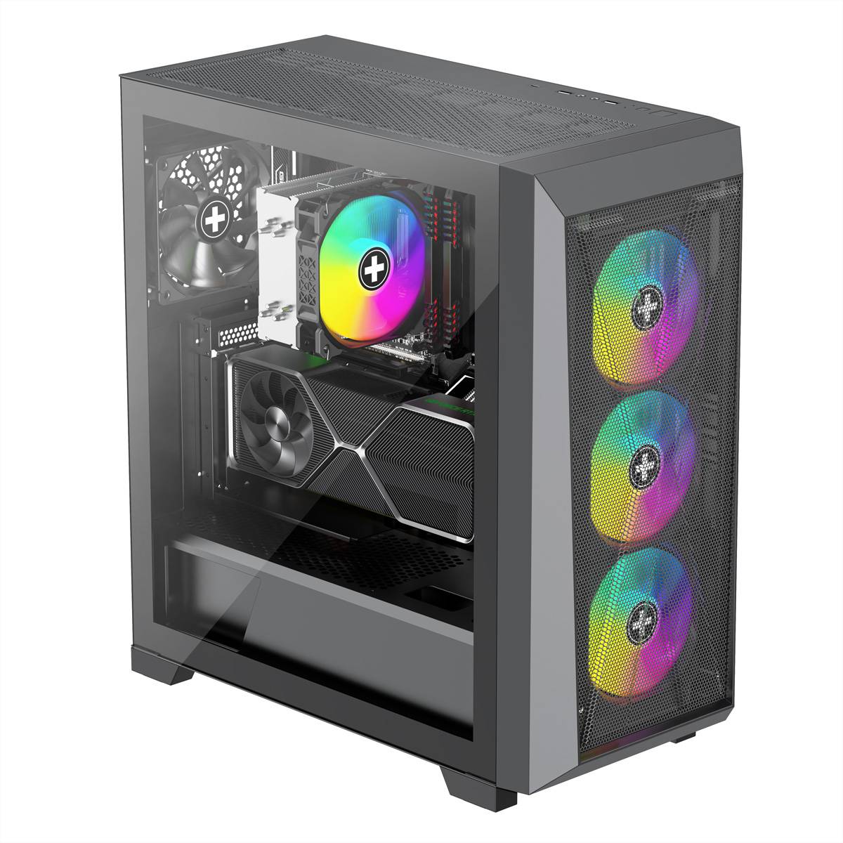 XILENCE Câble rehausseur PCI-E avec kit de fixation-3
