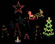 Whadda WSSA116 Père-Noël à cheval Modèle (kit/module): kit à monter 9 V, 12 V-2