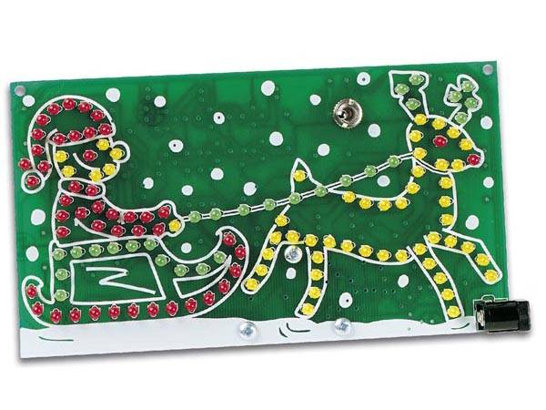 Whadda WSSA116 Père-Noël à cheval Modèle (kit/module): kit à monter 9 V, 12 V-3