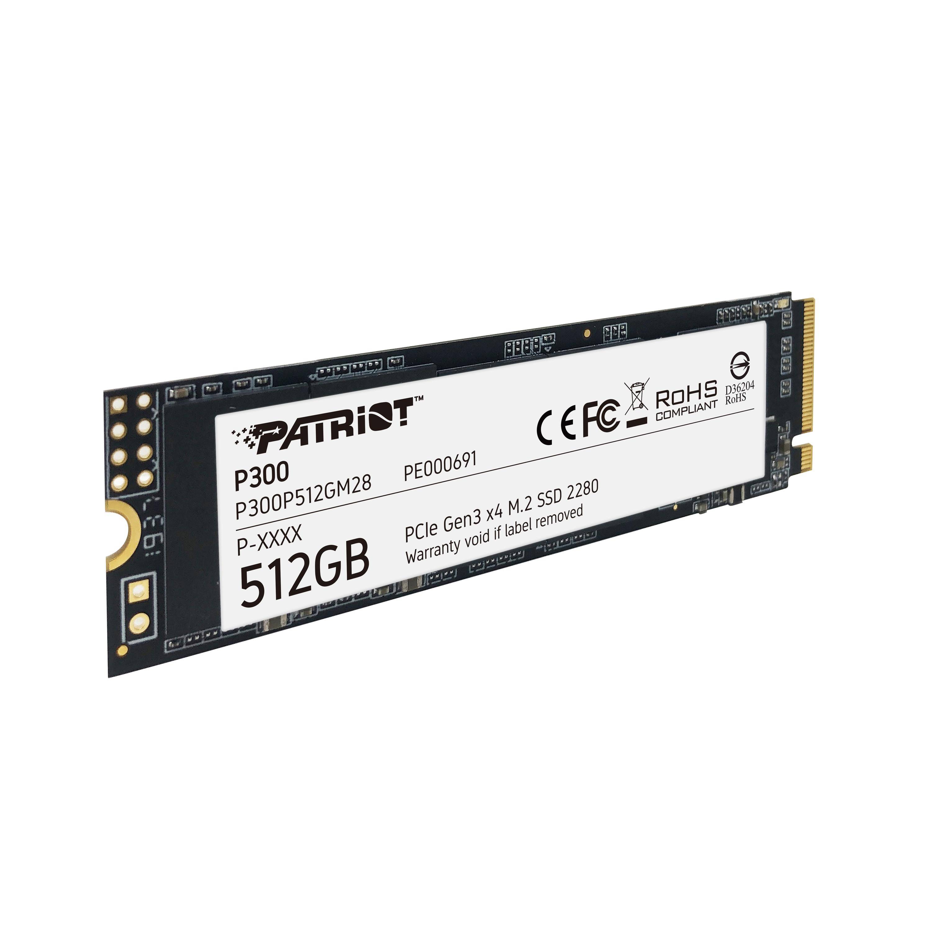 Patriot Memory P300P512GM28, 512 Go, M.2-2