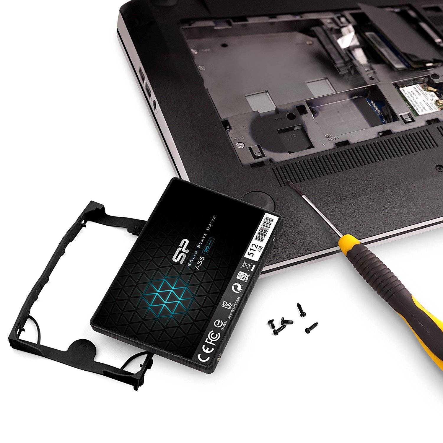 SILICON POWER SSD Ace A55 512Go 2.5p SATA III 6Go/s 560/530 Mo/s-4