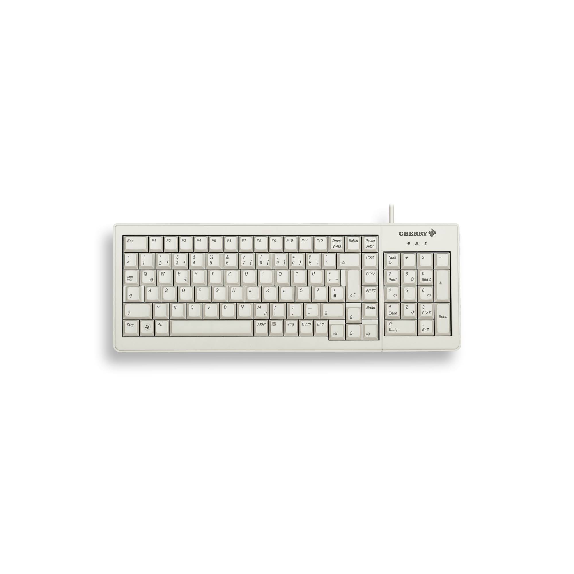 CHERRY Clavier XS Complete G84-5200 USB/PS2 gris-3