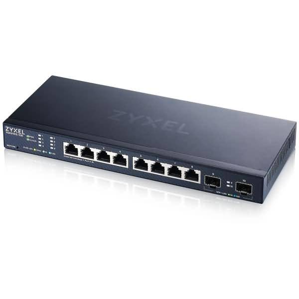 Zyxel XMG1915-10E, Géré, L2, 2.5G Ethernet (100/1000/2500), Grille de montage