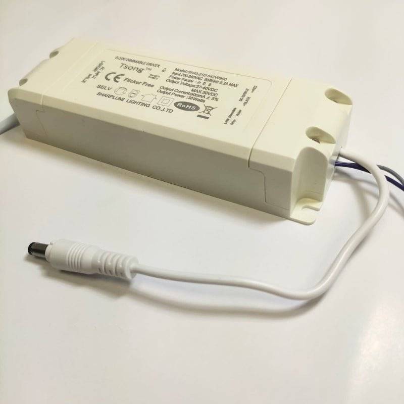 Transformateur Dimmable 0-10V & 27-40V 40W IP44 DC No Flicker - SILAMP-2