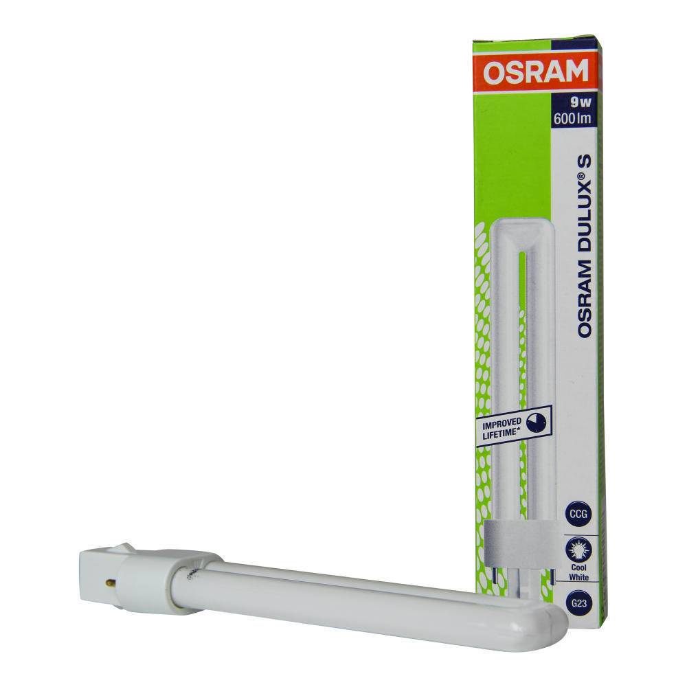 OSRAM Ampoule à économie d'énergie CEE: G (A - G) G23 166.5 mm 230 V 9 W = 60 W blanc neutre forme de bâton 1 pc(s)-1