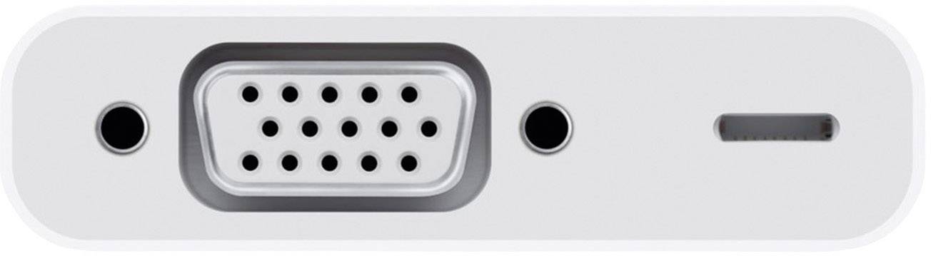 Adaptateur VGA APPLE pour iPod/iPad/iPhone Apple - [1x Dock mâle Lightning - 1x VGA femelle]-1