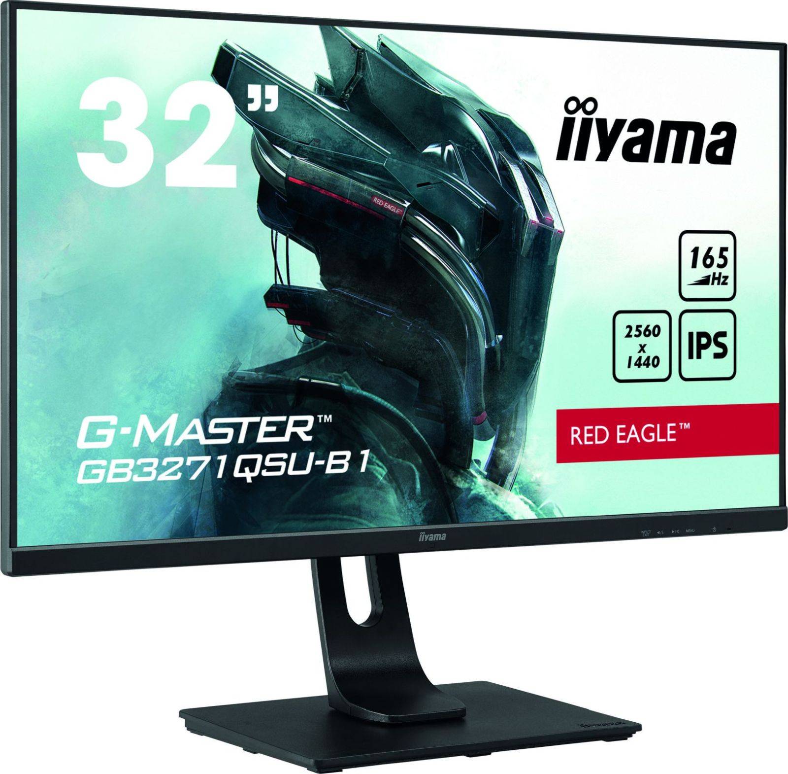 iiyama G-MASTER GB3271QSU-B1, 80 cm (31.5"), 2560 x 1440 pixels, Wide Quad HD, LED, 1 ms, Noir-2