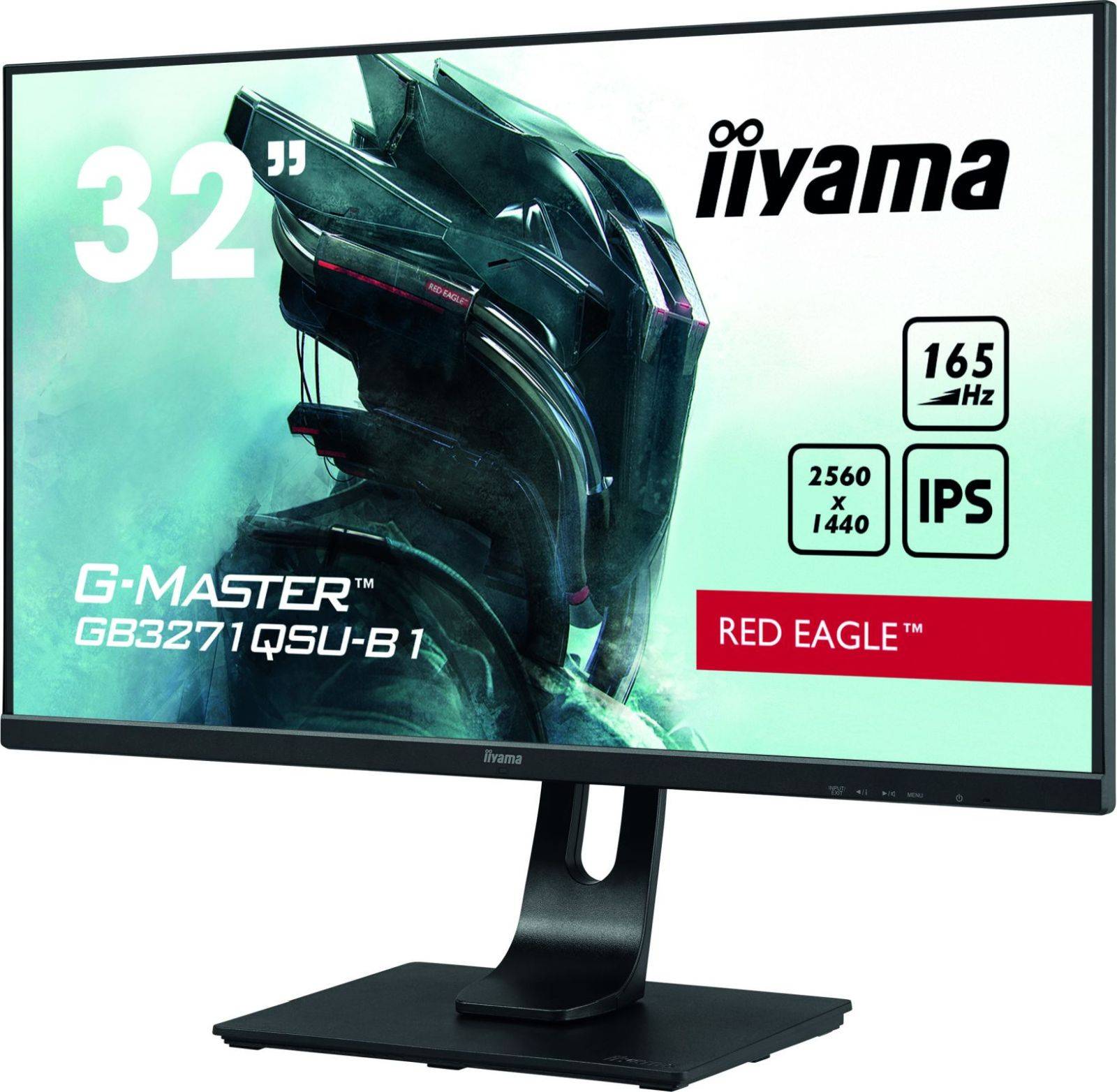 iiyama G-MASTER GB3271QSU-B1, 80 cm (31.5"), 2560 x 1440 pixels, Wide Quad HD, LED, 1 ms, Noir-4