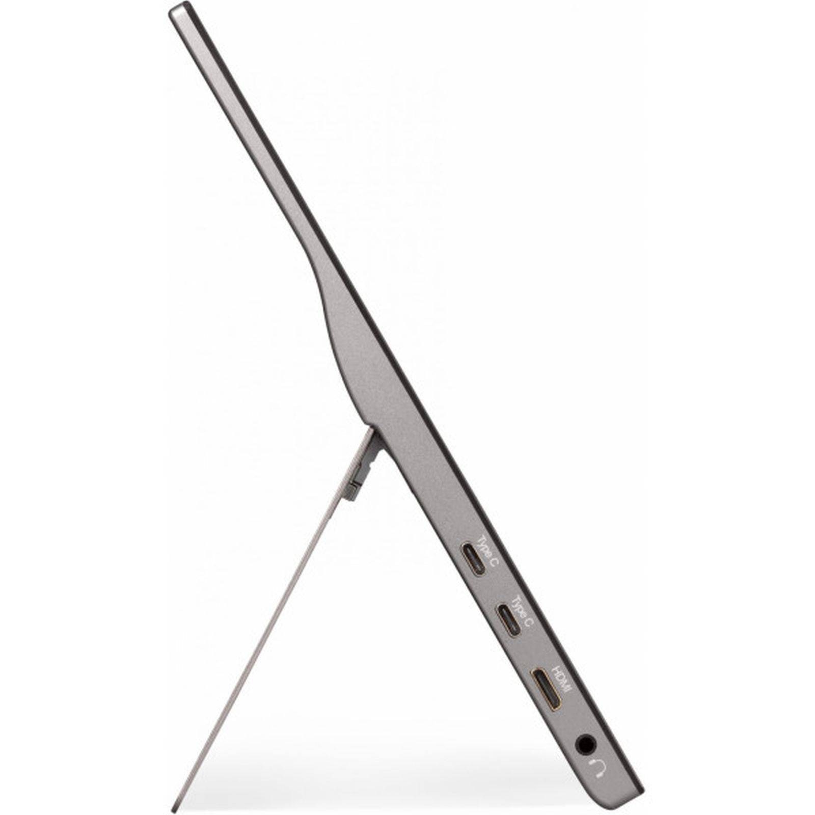 Viewsonic TD1655, 39,6 cm (15.6"), 1920 x 1080 pixels, Full HD, LED, 6,5 ms, Noir, Argent-3
