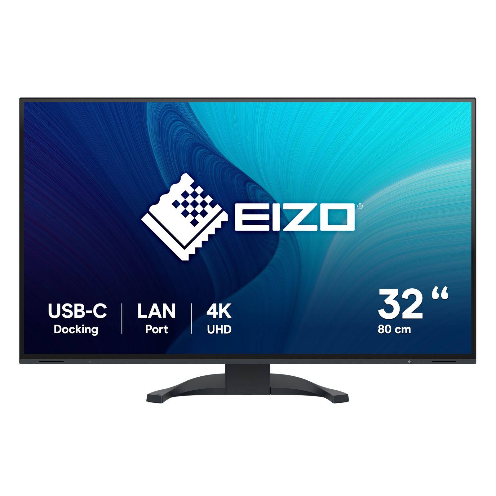 EIZO FlexScan EV3240X-BK, 80 cm (31.5"), 3840 x 2160 pixels, 4K Ultra HD, LCD, 5 ms, Noir-0