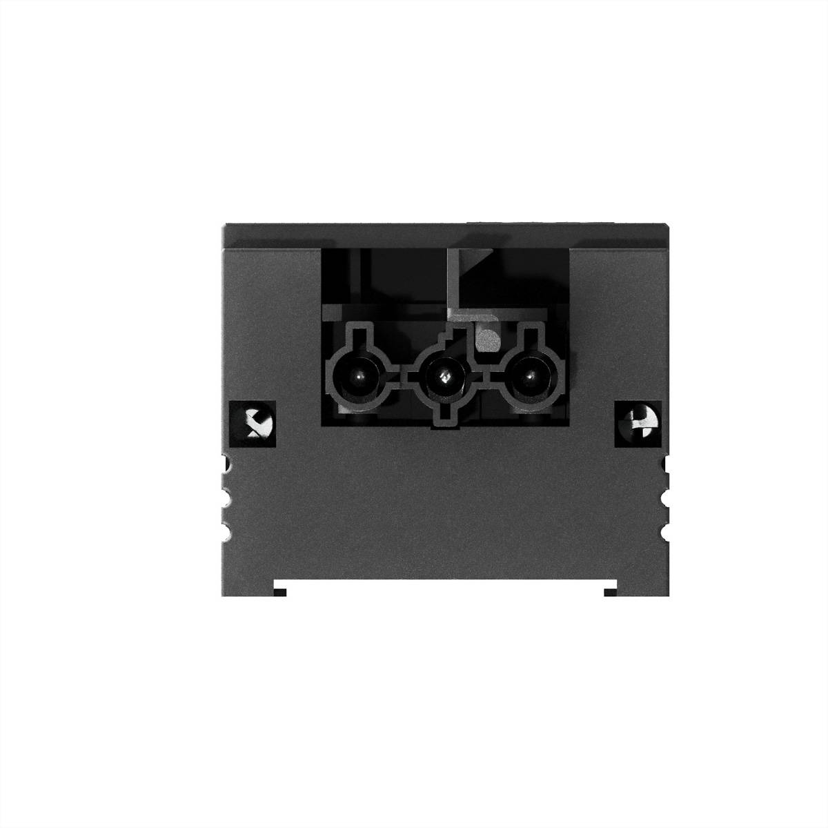 BACHMANN STEP BASE 3xUTE GST18, Fiche à contact de protection CEE 7/7 C19 0,5m, noir-3