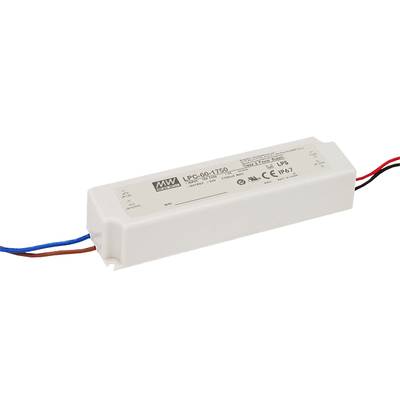 Driver LED Mean Well LPC-60-1050  9-48 V/DC 1050 mA 