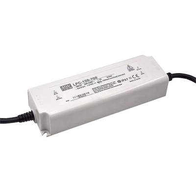 Driver LED Mean Well LPC-150-3150 151.2 W 24-48 V 3150 mA Courant constant