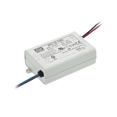 Driver LED Mean Well APC-35-350 35 W 28-100 V 350 mA Courant constant