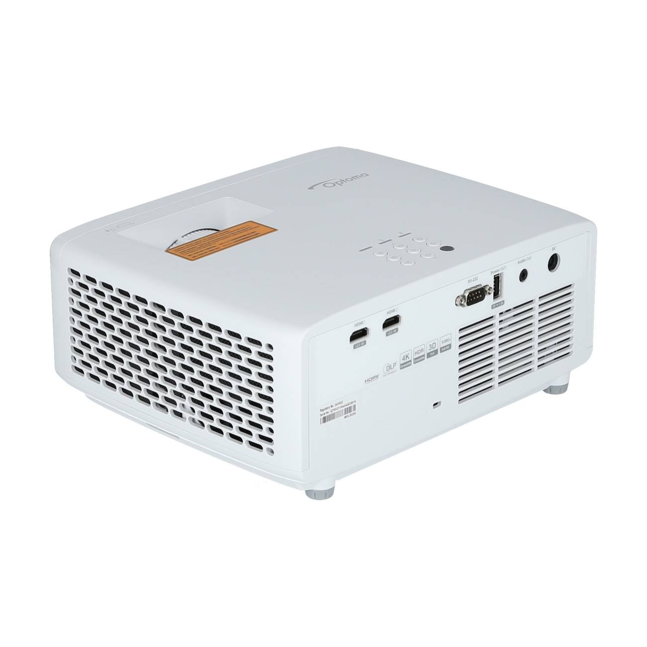 Optoma HZ40HDR Projecteur a focale standard 4000 ANSI lumens DLP 1080p (1920x1080) Compatibilité 3D Blanc-2