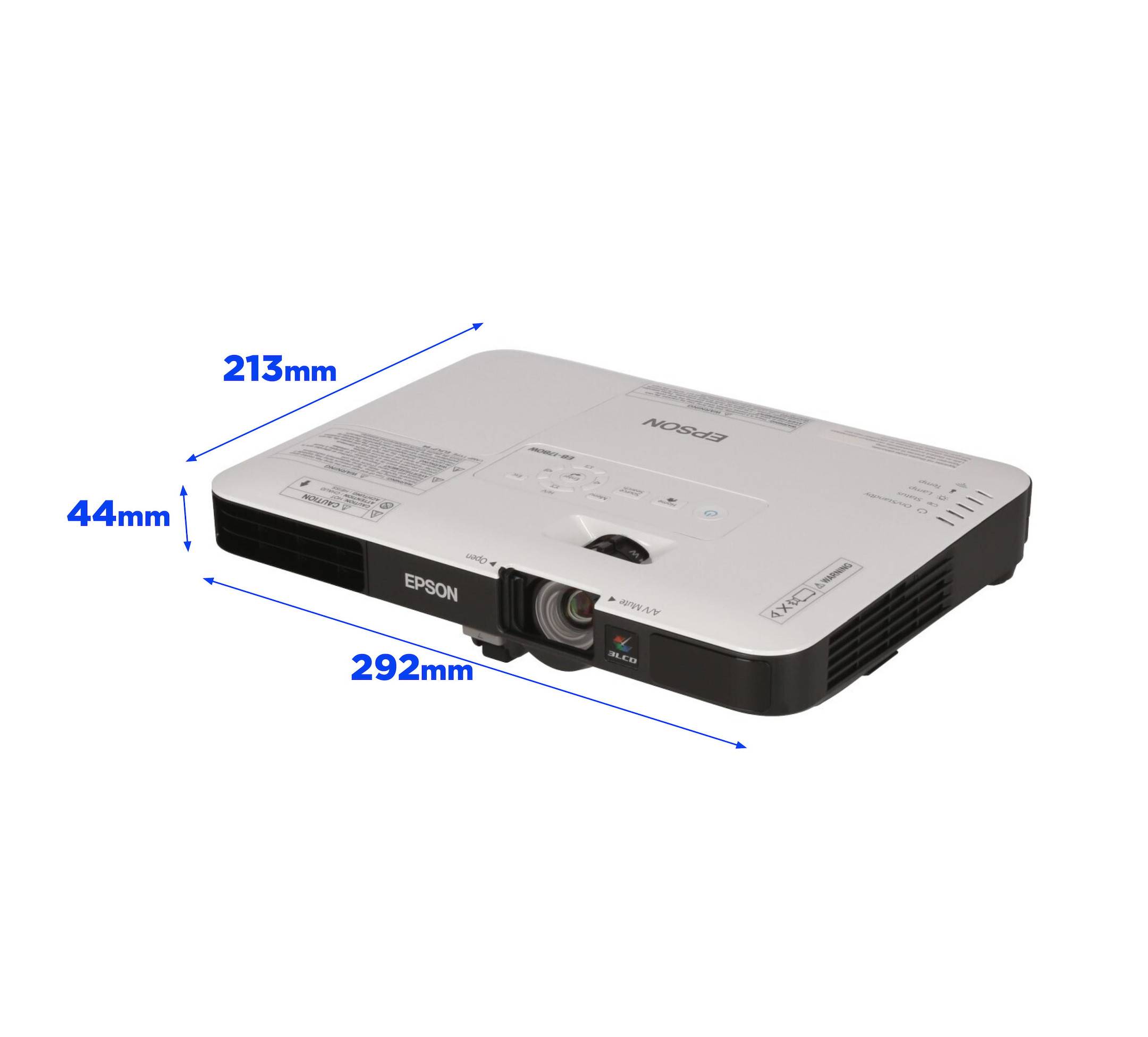Epson Projecteur EB-1780W LCD 3000 Lumen ANSI 1280 x 800 WXGA-2