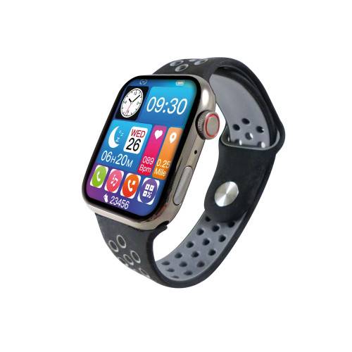 Montre connectée Android & IOS multifonction MC40 noire-0