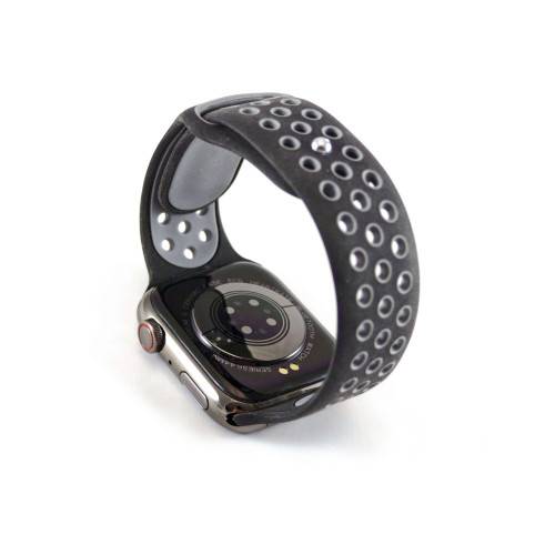 Montre connectée Android & IOS multifonction MC40 noire-1