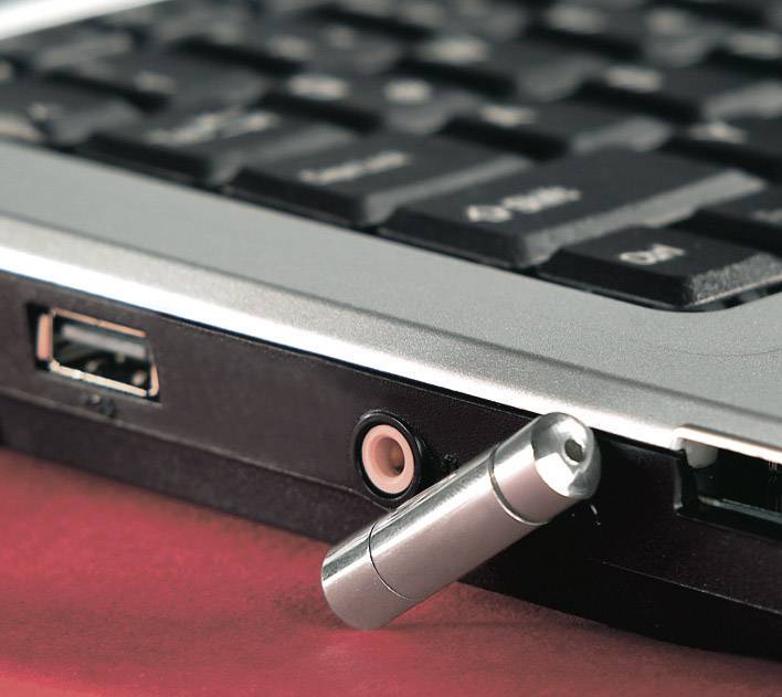 Mini-microphone pour ordinateur portable Hama-1