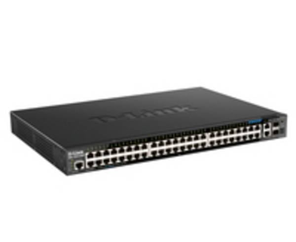 Commutateur 440 mm D-Link DGS-1520-52MP 2*SFP+/ 2*XGE/44*GE PoE