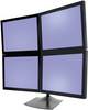 Support sur pied pour écran Ergotron 33-324-200 25,4 cm (10") - 61 cm (24") rotatif noir
