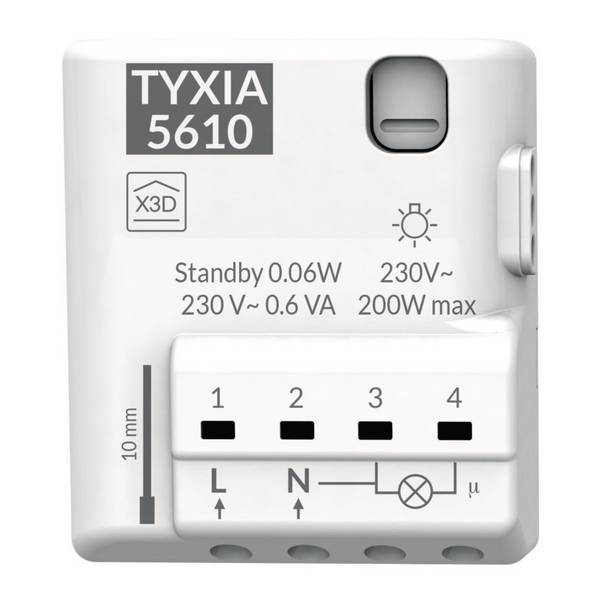 Récepteur nanomodule éclairage
