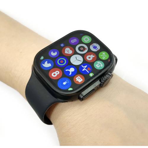 Montre connectée Android & IOS multifonction MC39 noire-0