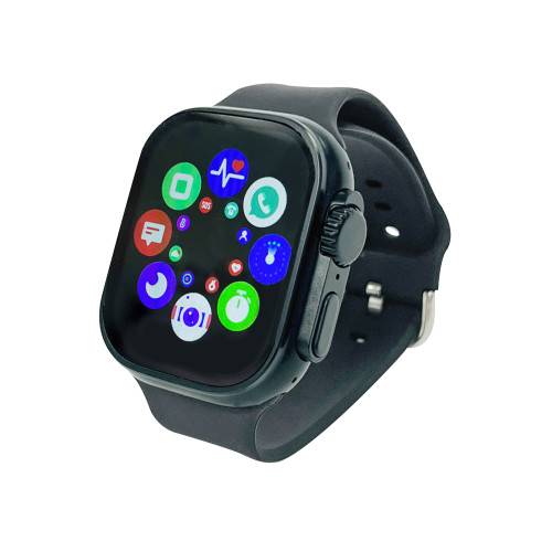 Montre connectée Android & IOS multifonction MC39 noire-1