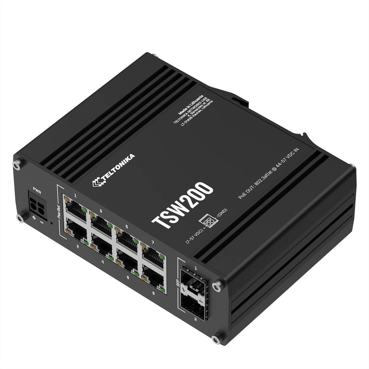 TELTONIKA TSW200 Switch non géré PoE+ Gigabit SFP-2