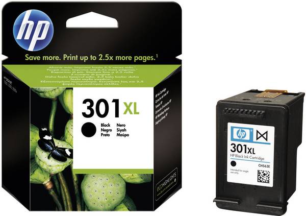HP 301XL Encre d'origine noir CH563EE Encre
