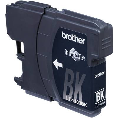 Une cartouche d'encre noire Brother-Innobella portant la référence 'BK LC1000BK'.